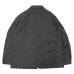 画像2: *A VONTADE（アボンタージ）C/H Coverall（コットンヘンプカバーオール）"Cotton Hemp Duck" / Ink Black（インクブラック） (2)