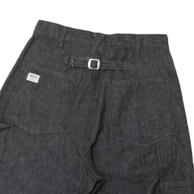 画像3: 『OUTLET』SMITH'S AMERICAN（スミスアメリカン）ORIGINAL SMITH'S 1975 Painter（オリジナルスミス 1975ペインター）"Made in Japan" / Black Denim（ブラックデニム）