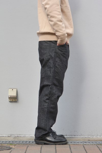 画像10: 『OUTLET』SMITH'S AMERICAN（スミスアメリカン）ORIGINAL SMITH'S 1975 Painter（オリジナルスミス 1975ペインター）"Made in Japan" / Black Denim（ブラックデニム）