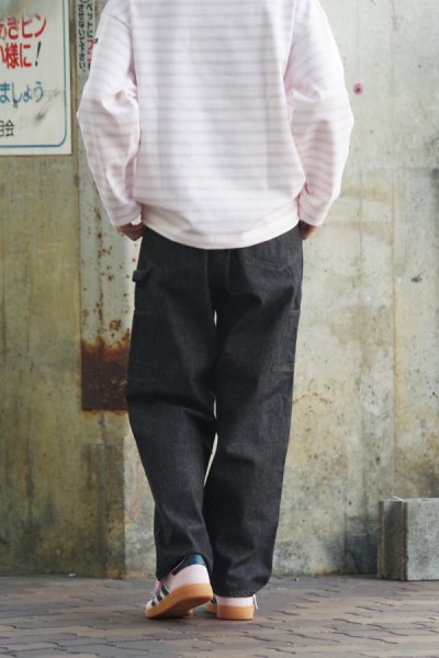 画像14: 『OUTLET』SMITH'S AMERICAN（スミスアメリカン）ORIGINAL SMITH'S 1975 Painter（オリジナルスミス 1975ペインター）"Made in Japan" / Black Denim（ブラックデニム）