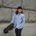 画像12: alvana（アルヴァナ）WIDE REGULAR SHIRTS（ワイドレギュラーシャツ）/ White Stripe（ホワイトストライプ）・Navy Stripe（ネイビーストライプ）