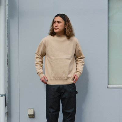 画像7: Yonetomi NEW BASIC（ヨネトミニューベーシック）WAVE COTTON KNIT PULLOVER（ウェーブコットンニットプルオーバー）/Beige（ベージュ）