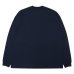 画像2: alvana（アルヴァナ）空紡 L/S TEE SHIRTS（空紡ロングスリーブTシャツ）/ Navy（ネイビー） (2)