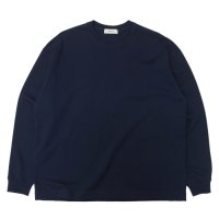 alvana（アルヴァナ）空紡 L/S TEE SHIRTS（空紡ロングスリーブTシャツ）/ Navy（ネイビー）