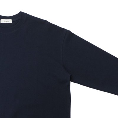 画像4: alvana(アルヴァナ)空紡 L/S TEE SHIRTS(空紡ロングスリーブTシャツ)/ Navy(ネイビー)