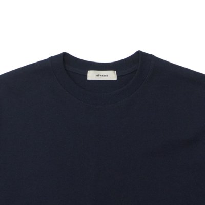 画像3: alvana(アルヴァナ)空紡 L/S TEE SHIRTS(空紡ロングスリーブTシャツ)/ Navy(ネイビー)