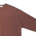 画像4: alvana（アルヴァナ）空紡 L/S TEE SHIRTS（空紡ロングスリーブTシャツ）/ Red Brown（レッドブラウン）
