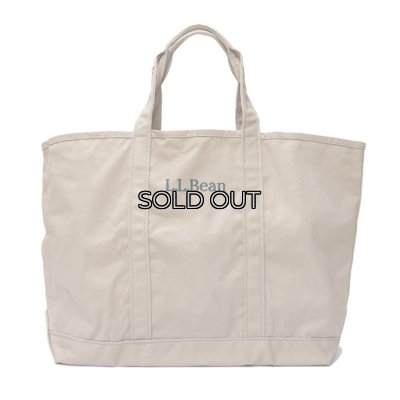 画像1: L.L.Bean（エルエルビーン）Grocery Tote（グローサリー・トート）/ Almond Beige（アーモンドベージュ）