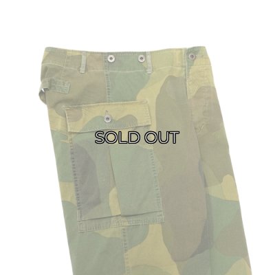 画像7: ＜40％OFF＞Nigel Cabourn（ナイジェル・ケーボン）M-43 Modify Pant（M-43モディファイパンツ）"CAMO" / Green（グリーン）※30サイズ
