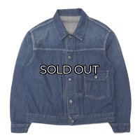 *A VONTADE（アボンタージ）No,2 Denim Blouse（No,2 デニムブルゾン）"12oz Selvedge Denim"/ Dark Blue（ダークブルー）