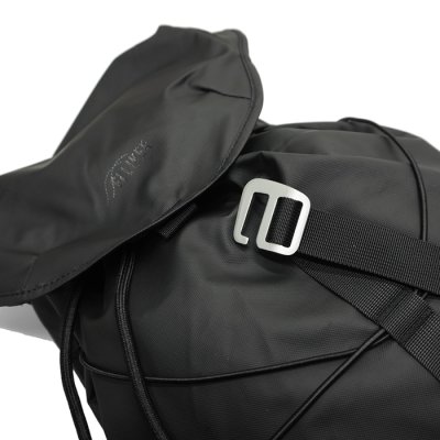 画像5: ELLIKER（エリカー）Wharfe（ワーフェ）"Flapover Backpack" / Black（ブラック）