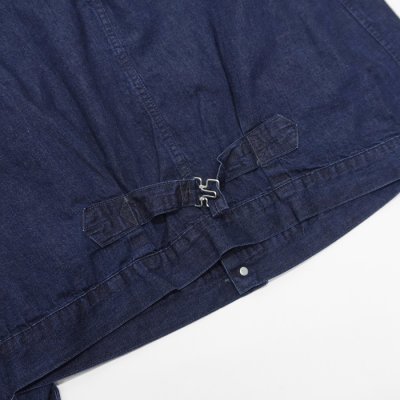 画像7: 【PointUp10%11/10迄】Post O'Alls(ポストオーバーオールズ)Mechanic Blouse 2(メカニックブラウス2)”8oz Denim Deep Wash" / Indigo(インディゴ)