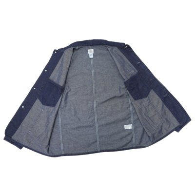 画像4: 【PointUp10%11/10迄】Post O'Alls（ポストオーバーオールズ）De Luxe Railroader（デラックス・レイルローダー）"8oz Denim Deep Wash" / Indigo（インディゴ）