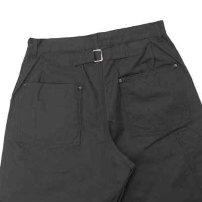 画像4: *A VONTADE（アボンタージ）C/H Painter Pants（コットンヘンプペインターパンツ）”Cotton Hemp Duck" / INK Black（インクブラック）