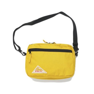 画像1: KELTY（ケルティ）RECTANGLE ZIP SHOULDER "M"（レクタングルジップショルダー）/Mustard（マスタード）