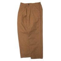 *A VONTADE（アボンタージ）C/H Painter Pants（コットンヘンプペインターパンツ）”Cotton Hemp Duck" / Brown（ブラウン）【裾上げ無料】