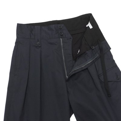 画像3: 【PointUp10%11/10迄】ENGINEERED GARMENTS(エンジニアードガーメンツ)Gurkha Short(グルカショーツ)"Hight Count Twill" / Dk,Navy(ダークネイビー)