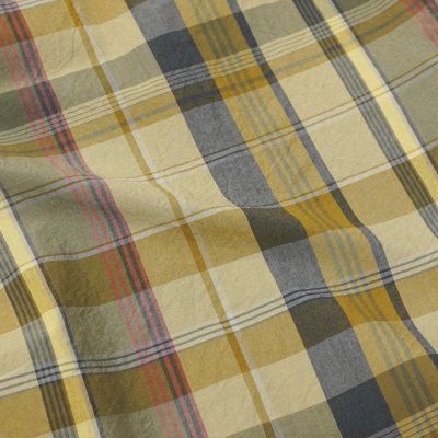 画像6: ENGINEERED GARMENTS（エンジニアードガーメンツ）19 Century BD Shirt （19 センチュリーボタンダウンシャツ）"Madras Print"/ Olive（オリーブ）