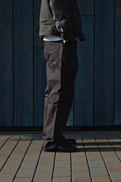 画像9: *A VONTADE（アボンタージ）C/H Painter Pants（コットンヘンプペインターパンツ）”Cotton Hemp Duck" / INK Black（インクブラック）