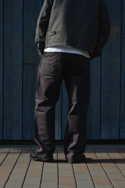 画像10: *A VONTADE（アボンタージ）C/H Painter Pants（コットンヘンプペインターパンツ）”Cotton Hemp Duck" / INK Black（インクブラック）