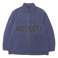 KAPTAIN SUNSHINE（キャプテンサンシャイン）Coverall Jacket（カバーオールジャケット）"Cotton Hemp Heavy OXFord Garment Dye" / Navy Blue（ネイビーブルー）