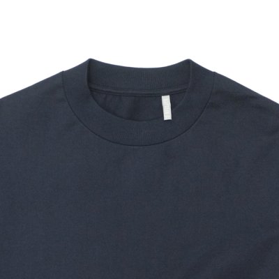 画像3: 【PointUp10%11/10迄】KAPTAIN SUNSHINE(キャプテンサンシャイン)Suvin Supima Tube Short Sleeve Tee Heavy(スビンスーピマチューブショートスリーブヘビーTシャツ)”SUVIN SUPIMA TUBE JERSEY HEAVY" / Steel Navy(スティールネイビー)