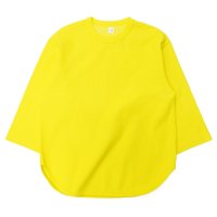 blurhms ROOTSTOCK（ブラームスルーツストック）Rough&Smooth Thermal Baseball Tee（ラフ&スムースサーマルベースボールTシャツ）/ Yeloow（イエロー）