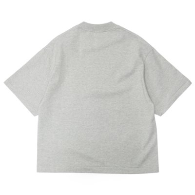 画像2: KAPTAIN SUNSHINE（キャプテンサンシャイン）Suvin Supima Tube Short Sleeve Tee Heavy（スビンスーピマチューブショートスリーブヘビーTシャツ）”SUVIN SUPIMA TUBE JERSEY HEAVY" / Heather Grey（ヘザーグレー）