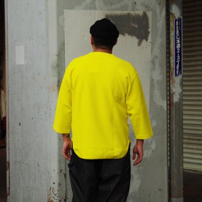 画像9: blurhms ROOTSTOCK（ブラームスルーツストック）Rough&Smooth Thermal Baseball Tee（ラフ&スムースサーマルベースボールTシャツ）/ Yeloow（イエロー）