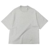 KAPTAIN SUNSHINE（キャプテンサンシャイン）Suvin Supima Tube Short Sleeve Tee Heavy（スビンスーピマチューブショートスリーブヘビーTシャツ）”SUVIN SUPIMA TUBE JERSEY HEAVY" / Heather Grey（ヘザーグレー）