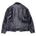 画像2: Y'2 LEATHER（ワイツーレザー）INDIGO HORSE 60's Denim Zip Jacket（インディゴホース60's デニムジップジャケット）"Spring Edition" / Indigo（インディゴ） (2)
