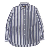 *A VONTADE（アボンタージ）Gardener Apron Shirts（ガーデナーエプロンシャツ）/ Navy Multi Stripe（ネイビーマルチストライプ）