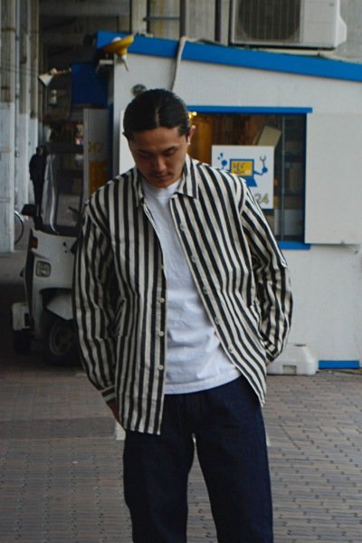 画像7: *A VONTADE(アボンタージ)Gardener Apron Shirts(ガーデナーエプロンシャツ)/ Natural Navy(ナチュラルネイビー)