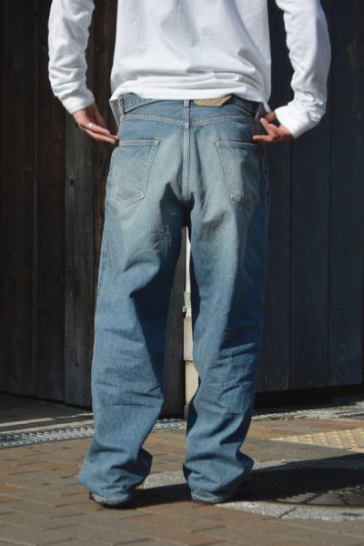 画像10: blurhms ROOTSTOCK（ブラームスルーツストック）13.5oz Denim Pants Wide（13.5ozデニムパンツ ワイド）/ Used Indigo（ユーズドインディゴ）【裾上げ無料】