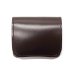画像1: WILD SWANS（ワイルドスワンズ）PALM-V2（パームV2）コンパクトウォレット"サドルプルアップ"/Choco（チョコ） (1)