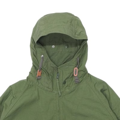 画像4: ENGINEERED GARMENTS（エンジニアードガーメンツ）Atlantic Parka（アトランティックパーカ）"Cotton Rip Stop" / Olive（オリーブ）