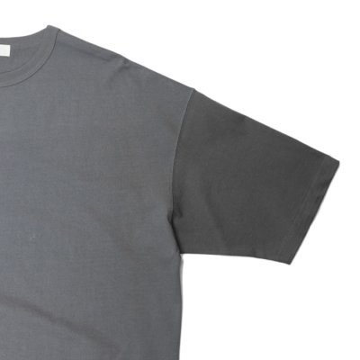 画像4: alvana（アルヴァナ）20/- Baseball Tee Shirt （20/ ベースボールTシャツ）/ Smoke Grey（スモークグレー）※サイズ2のみ
