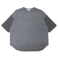 alvana（アルヴァナ）20/- Baseball Tee Shirt （20/ ベースボールTシャツ）/ Smoke Grey（スモークグレー）