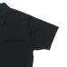 画像4: Yonetomi NEW BASIC（ヨネトミニューベーシック）LIGHT WAVE COTTON KNIT POLO（ライトウェーブコットンニットポロシャツ）/ Black（ブラック）