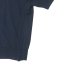 画像5: Yonetomi NEW BASIC（ヨネトミニューベーシック）LIGHT WAVE COTTON KNIT POLO（ライトウェーブコットンニットポロシャツ）/ Navy（ネイビー）