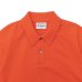 画像3: Yonetomi NEW BASIC（ヨネトミニューベーシック）LIGHT WAVE COTTON KNIT POLO（ライトウェーブコットンニットポロシャツ）/ Orange（オレンジ）