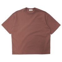 alvana（アルヴァナ）空紡 SHORT SLEEVE TEE SHIRTS（空紡ショートスリーブTシャツ）/ Red Brown（レッドブラウン）