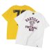 画像1: STUDIO D'ARTISAN（ステュディオ・ダ・ルチザン）USAコットンプリントＴシャツ / White（ホワイト）・Yellow（イエロー） (1)