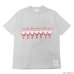 画像2: felco（フェルコ） HI-CREW NECK S/S T-SHIRTS（ハイクルーネック S/S Tシャツ）”CORNELL UNIVERSITY PRINT" / White（ホワイト）・Lt Grey（ライトグレー） (2)
