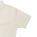 画像3: Yonetomi NEW BASIC（ヨネトミニューベーシック）LIGHT WAVE COTTON KNIT POLO（ライトウェーブコットンニットポロシャツ）/ Ecru（エクリュ）
