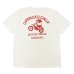 画像3: STUDIO D'ARTISAN（ステュディオ・ダ・ルチザン）USAコットンプリントＴシャツ / Ivory（アイボリー）・Navy（ネイビー）