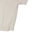 画像4: Yonetomi NEW BASIC（ヨネトミニューベーシック）LIGHT WAVE COTTON KNIT POLO（ライトウェーブコットンニットポロシャツ）/ Ecru（エクリュ）