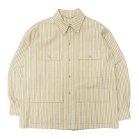 KAPTAIN SUNSHINE（キャプテンサンシャイン）Safari Shirt Jacket（サファリシャツジャケット）/ Golden Ecru（ゴールデンエクリュ）