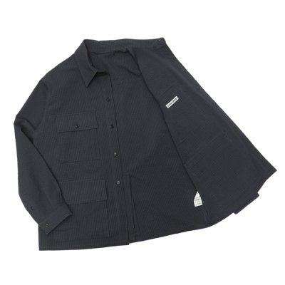 画像3: 【PointUp10%11/10迄】KAPTAIN SUNSHINE(キャプテンサンシャイン)Safari Shirt Jacket(サファリシャツジャケット)/ Navy Black (ネイビーブラック)