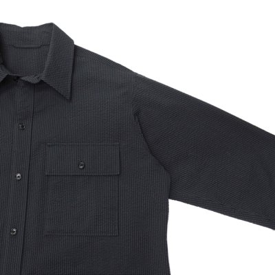 画像5: 【PointUp10%11/10迄】KAPTAIN SUNSHINE(キャプテンサンシャイン)Safari Shirt Jacket(サファリシャツジャケット)/ Navy Black (ネイビーブラック)